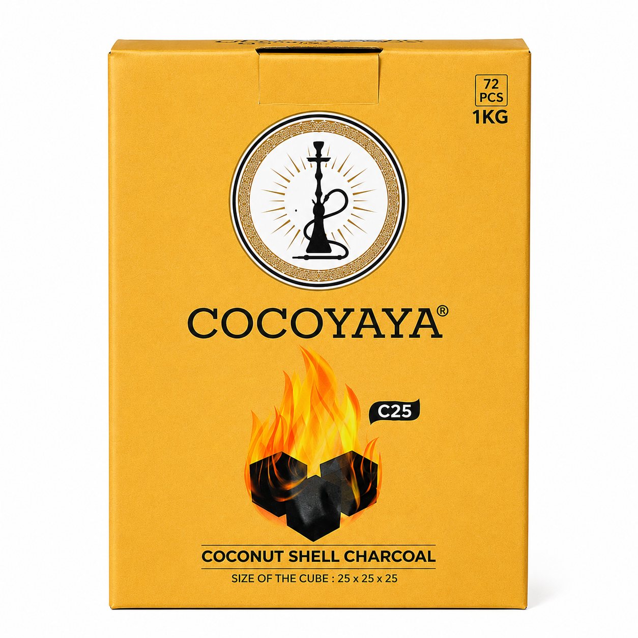 Cocoyaya 1 KG Coal | Shisha Accessory