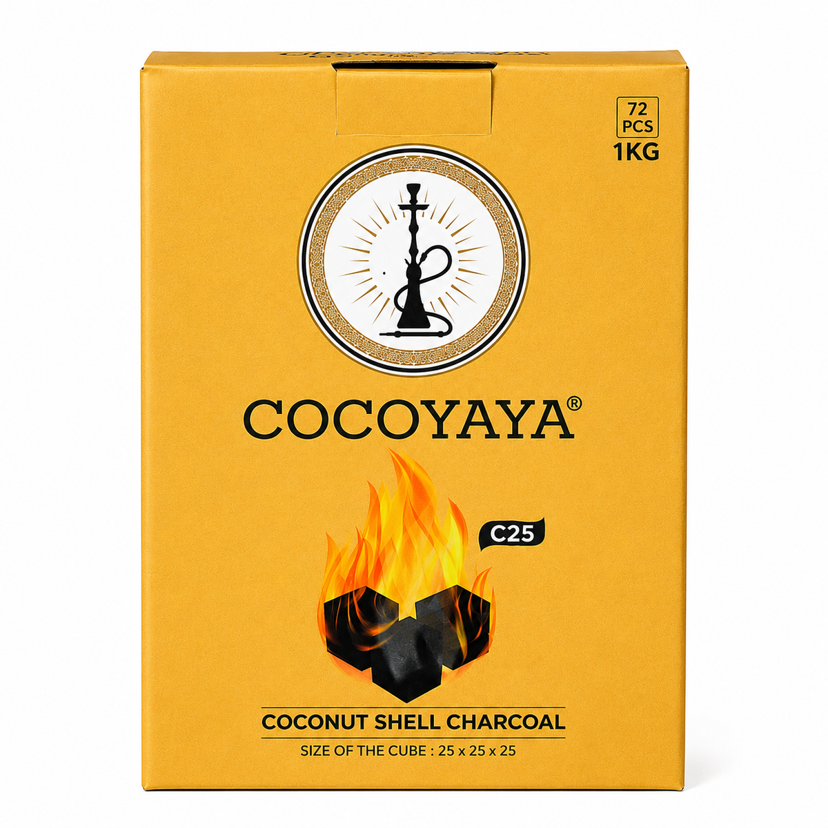 Cocoyaya 1 KG Coal | Shisha Accessory