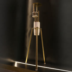 White & Golden Tripod | Shisha Model