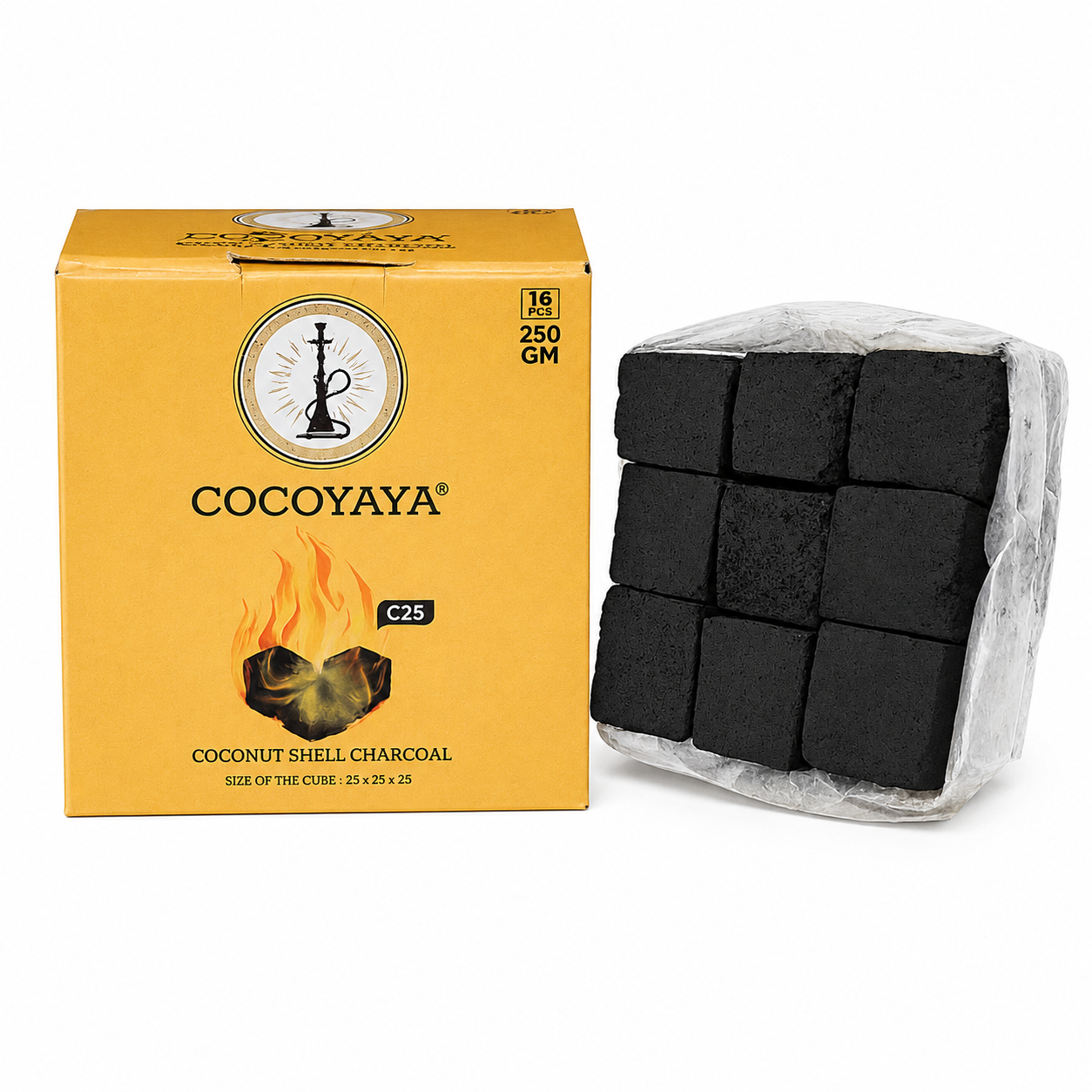 Cocoyaya 250gm Coal | Shisha Accessory